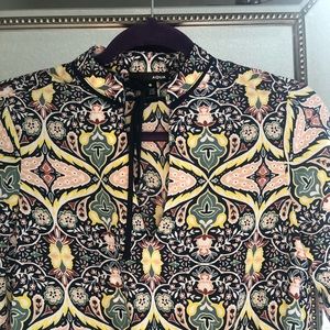 Gorgeous print - aqua dress brand new